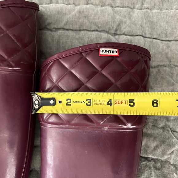 Hunter limited edition Rigley Quilted boot 7/8 - Picture 4 of 10